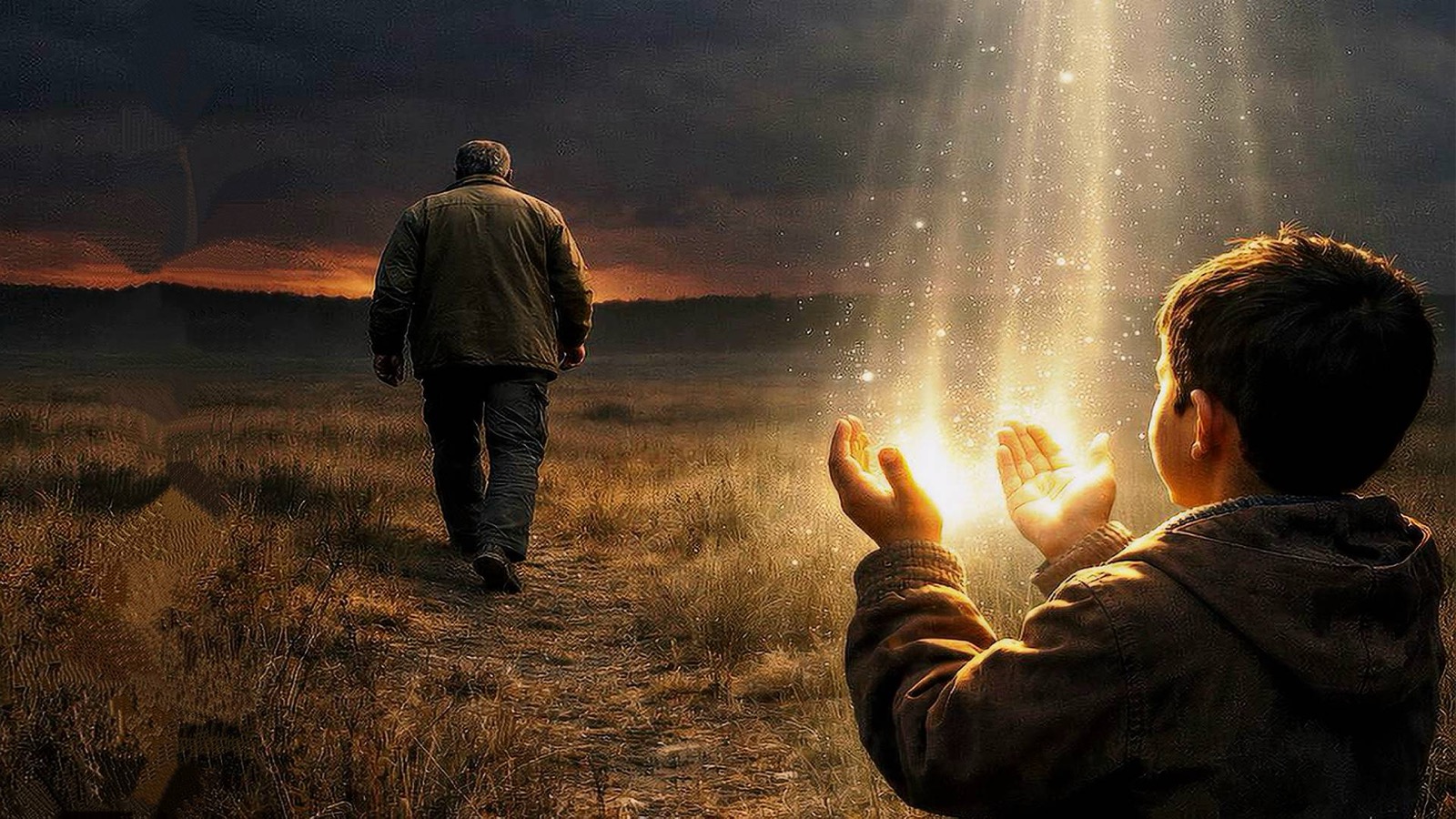 على فراش المرض (٢) وولد صالح يدعو له